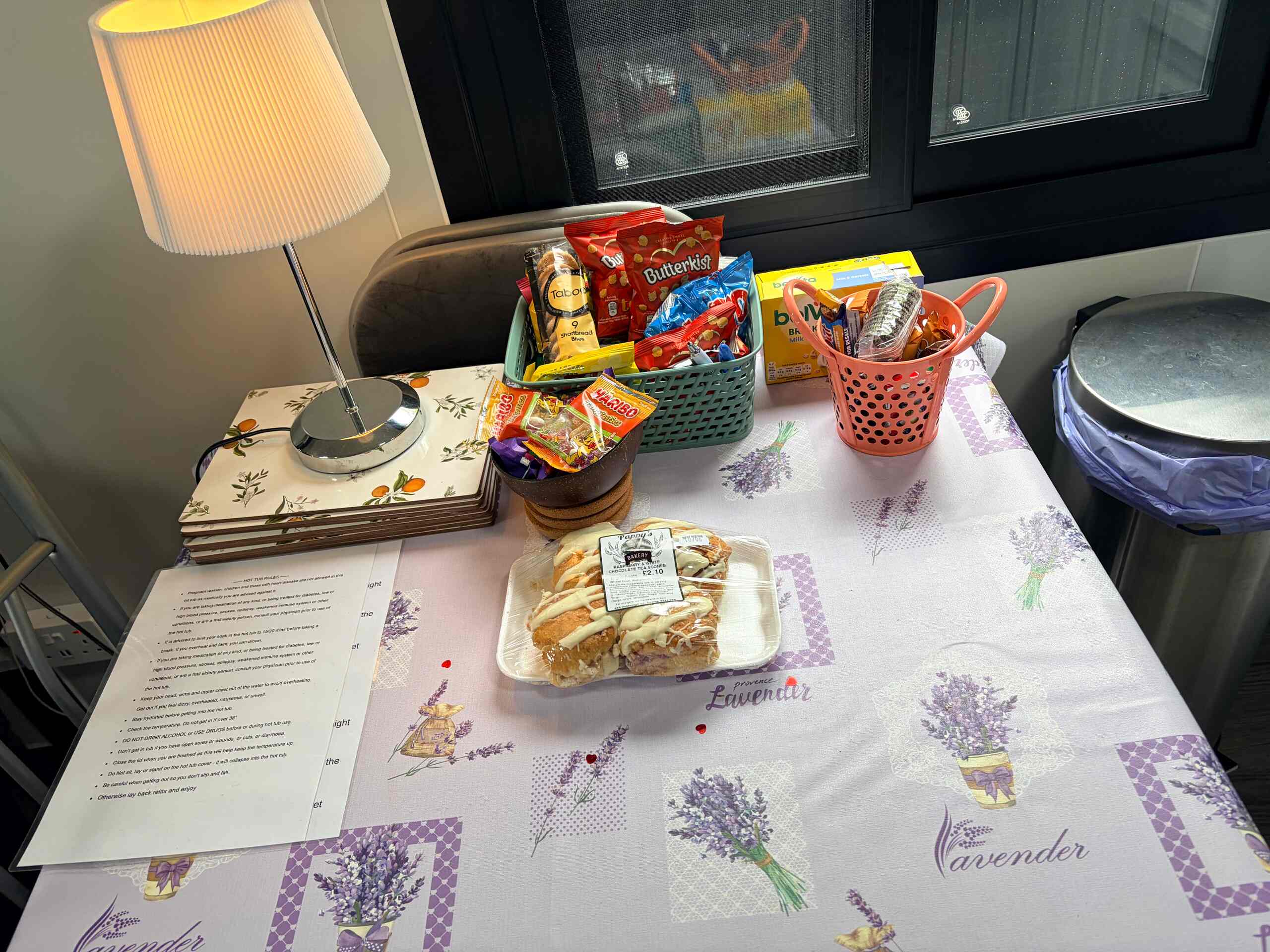Welcome Pack with Fresh Scones and Treats