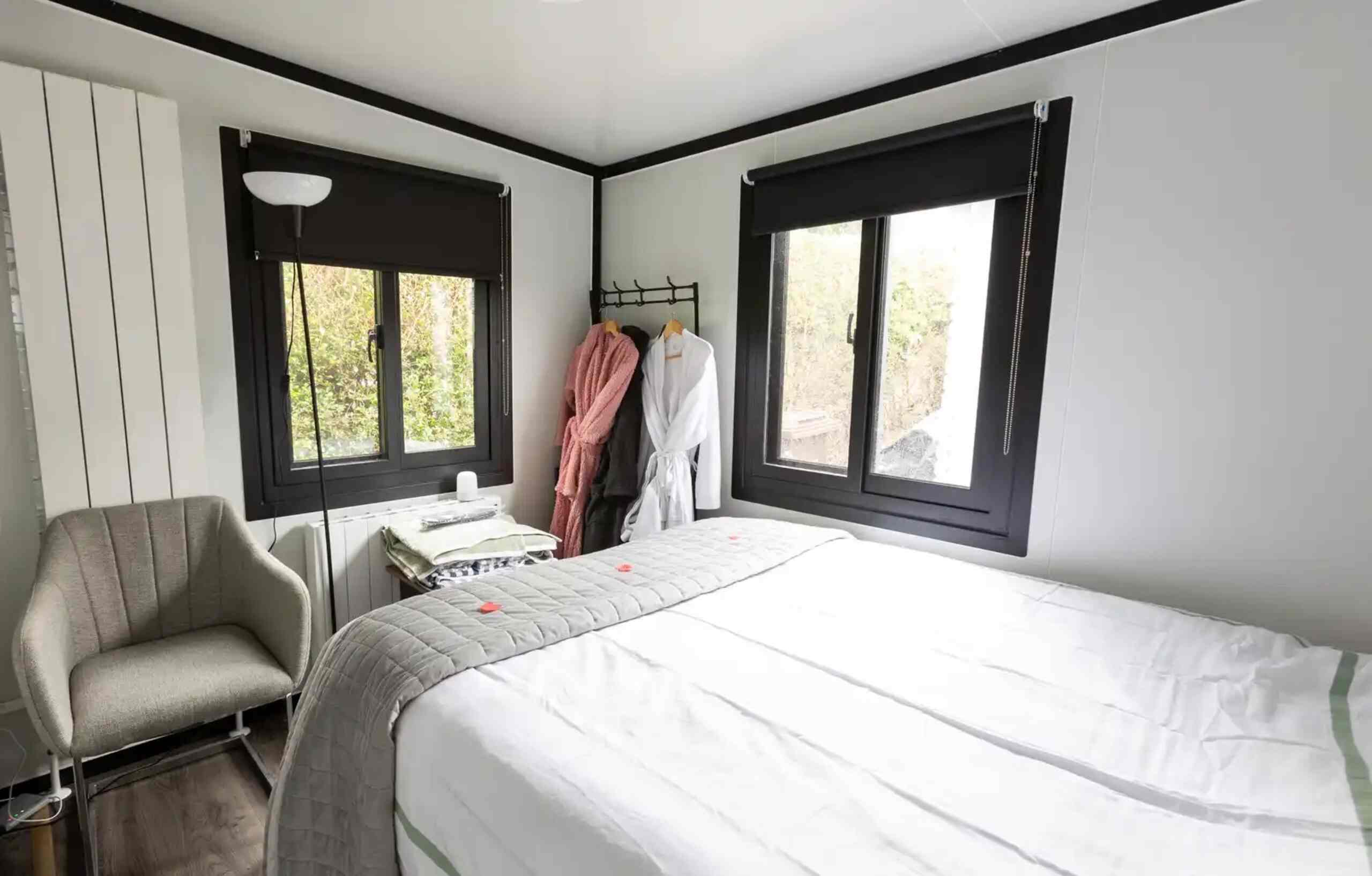 Master Bedroom with King Bed and Robes
